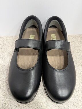 DREW Bloom II 14353-12 Mary Jane Orthopedic Shoes Black Leather -Women's 7.5 WW